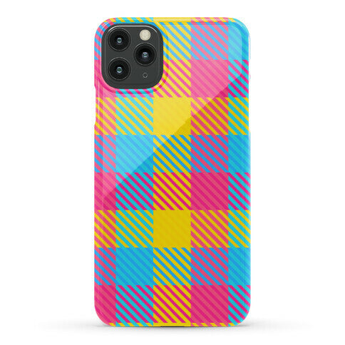 Pan Pride Flag Plaid  Phone Case