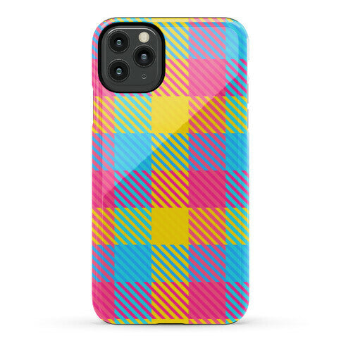 Pan Pride Flag Plaid  Phone Case