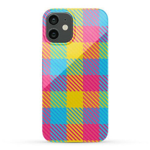 Pan Pride Flag Plaid  Phone Case