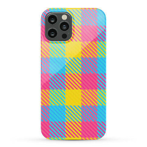 Pan Pride Flag Plaid  Phone Case