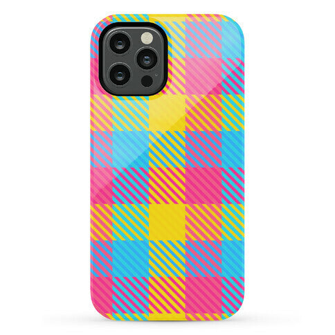 Pan Pride Flag Plaid  Phone Case