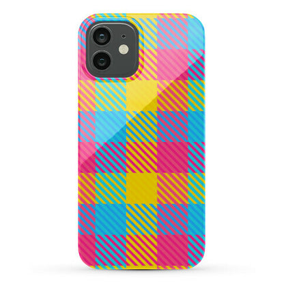 Pan Pride Flag Plaid  Phone Case
