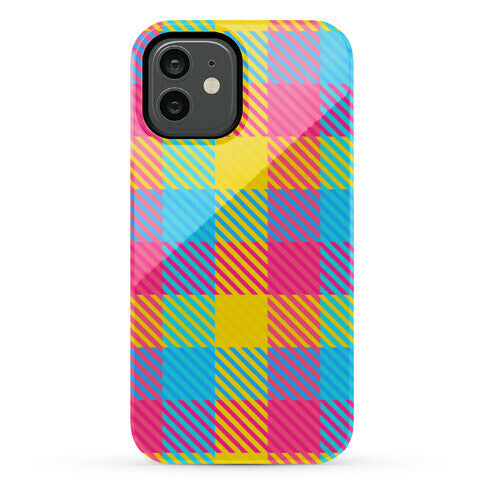 Pan Pride Flag Plaid  Phone Case