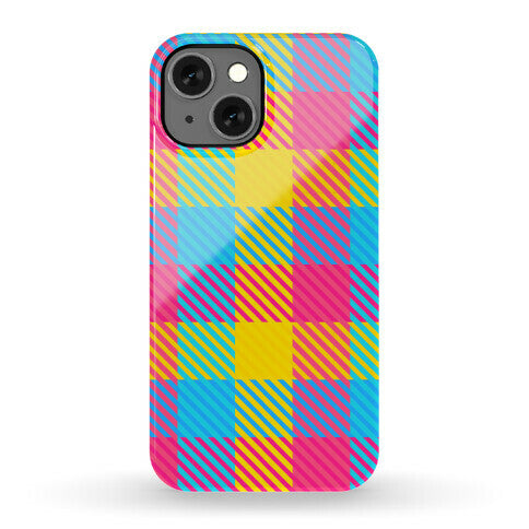 Pan Pride Flag Plaid  Phone Case