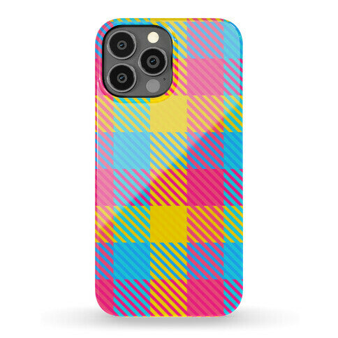 Pan Pride Flag Plaid  Phone Case