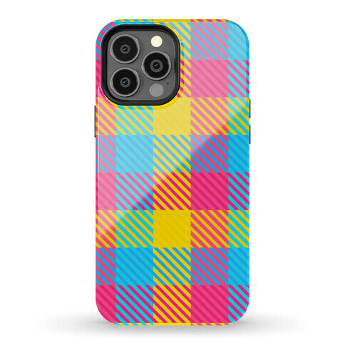 Pan Pride Flag Plaid  Phone Case