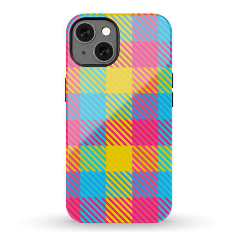 Pan Pride Flag Plaid  Phone Case
