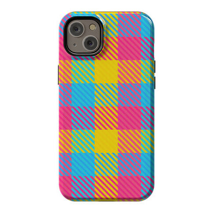 Pan Pride Flag Plaid  Phone Case