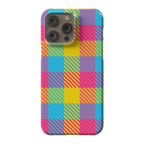 Pan Pride Flag Plaid  Phone Case