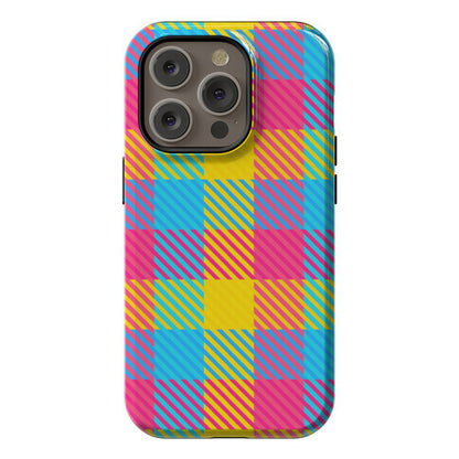 Pan Pride Flag Plaid  Phone Case