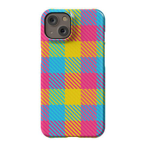 Pan Pride Flag Plaid  Phone Case