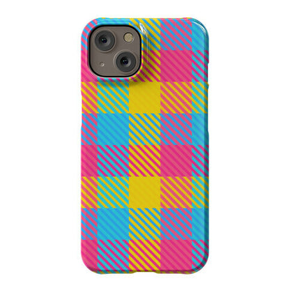 Pan Pride Flag Plaid  Phone Case