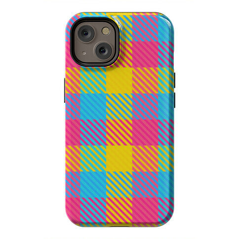 Pan Pride Flag Plaid  Phone Case