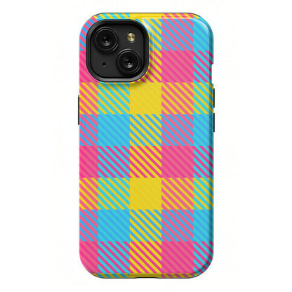 Pan Pride Flag Plaid  Phone Case