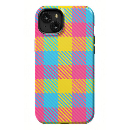 Pan Pride Flag Plaid  Phone Case