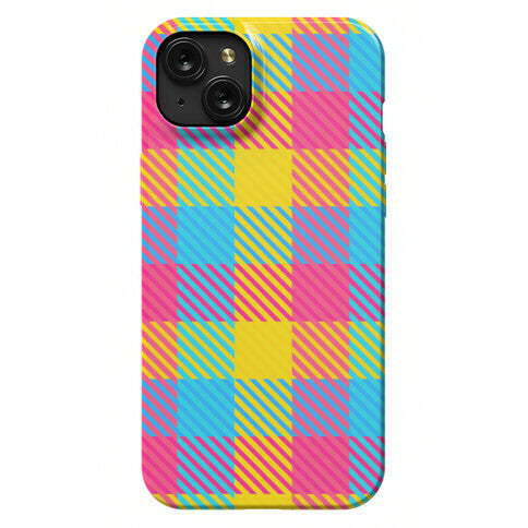Pan Pride Flag Plaid  Phone Case