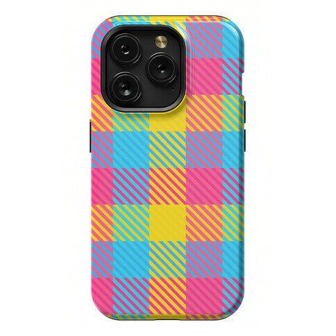 Pan Pride Flag Plaid  Phone Case