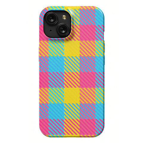 Pan Pride Flag Plaid  Phone Case