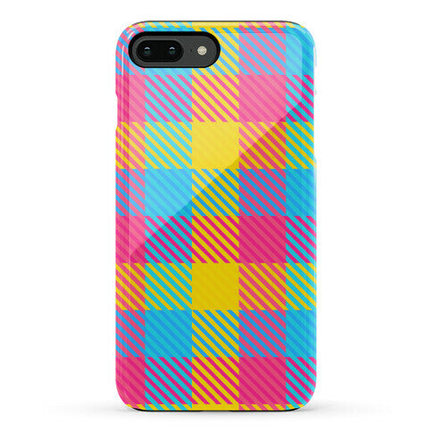 Pan Pride Flag Plaid  Phone Case