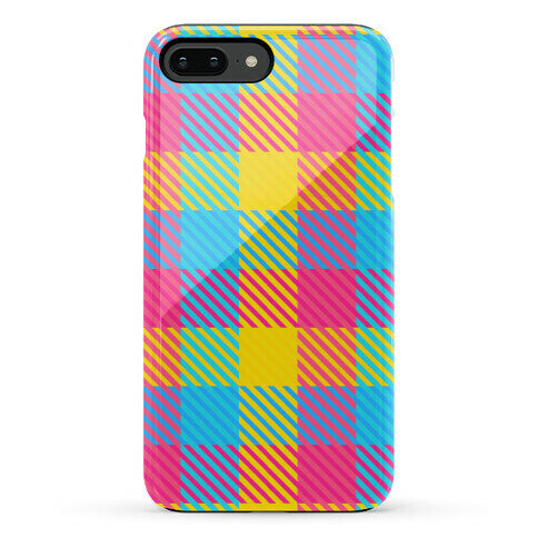 Pan Pride Flag Plaid  Phone Case