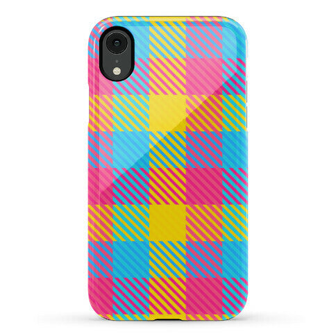 Pan Pride Flag Plaid  Phone Case
