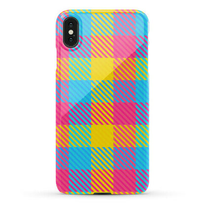 Pan Pride Flag Plaid  Phone Case