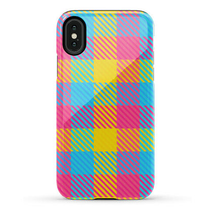 Pan Pride Flag Plaid  Phone Case