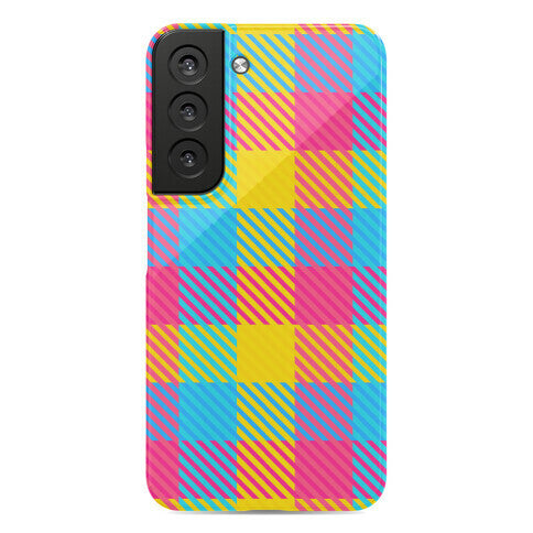 Pan Pride Flag Plaid  Phone Case