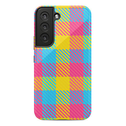 Pan Pride Flag Plaid  Phone Case