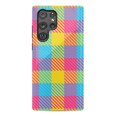 Pan Pride Flag Plaid  Phone Case