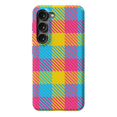 Pan Pride Flag Plaid  Phone Case