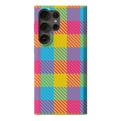 Pan Pride Flag Plaid  Phone Case