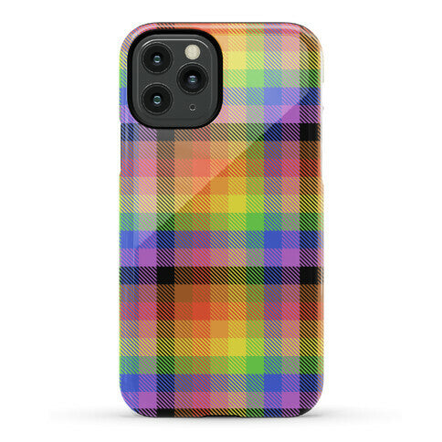 Pride Flag Plaid Phone Case