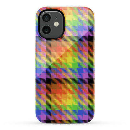 Pride Flag Plaid Phone Case