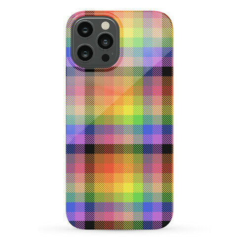 Pride Flag Plaid Phone Case