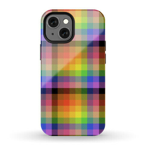 Pride Flag Plaid Phone Case