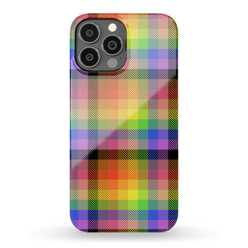 Pride Flag Plaid Phone Case