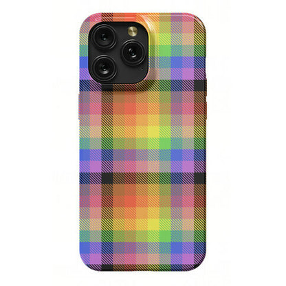 Pride Flag Plaid Phone Case