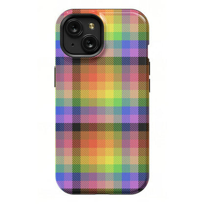 Pride Flag Plaid Phone Case