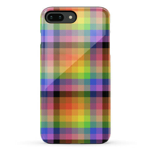 Pride Flag Plaid Phone Case