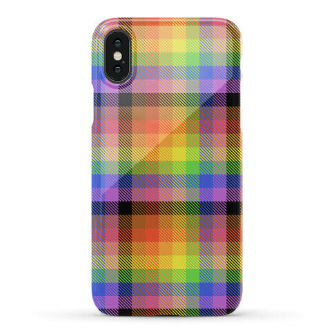 Pride Flag Plaid Phone Case