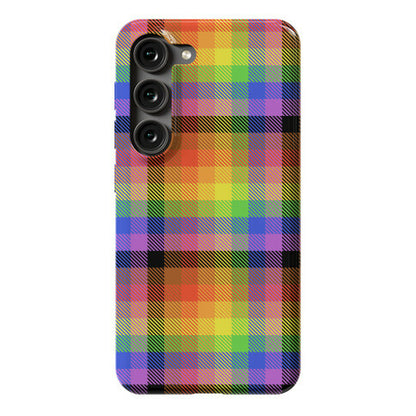 Pride Flag Plaid Phone Case