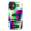 Glitchy No Signal Bars Phone Case