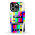 Glitchy No Signal Bars Phone Case