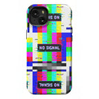Glitchy No Signal Bars Phone Case