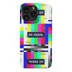 Glitchy No Signal Bars Phone Case