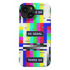 Glitchy No Signal Bars Phone Case