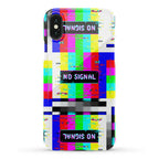 Glitchy No Signal Bars Phone Case