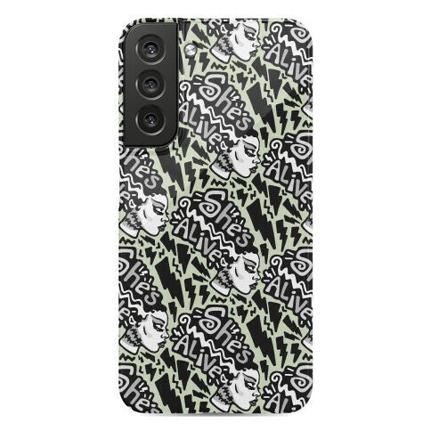 She's Alive Bride of Frankenstein Parody Phone Case