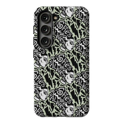 She's Alive Bride of Frankenstein Parody Phone Case